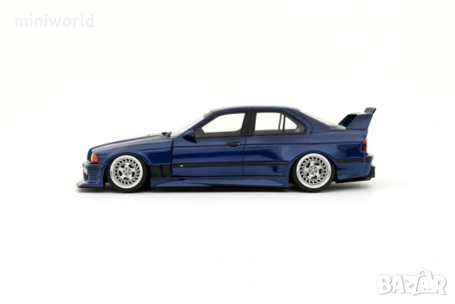 BMW E36 LTO Sedan Turbo Khyzyl Saleem 2023 - мащаб 1:18 на OttoMobile моделът в нов в кутия, снимка 3 - Колекции - 53561218