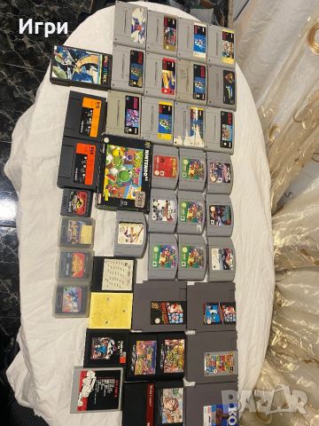 Игри за NES , SNES , game gear , n64 , снимка 1 - Игри за Nintendo - 46737219