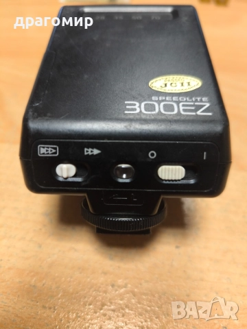 CANON SPEEDLITE 300 EZ flash, снимка 5 - Светкавици, студийно осветление - 52195496