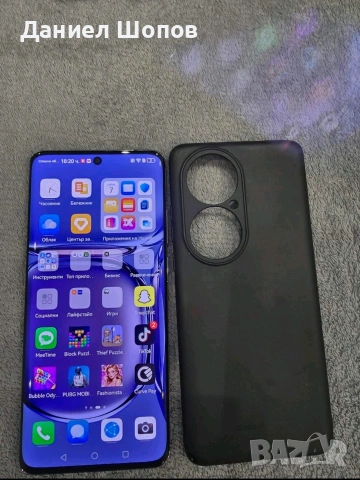 продавам телефон Huwai p50 pro, снимка 2 - Huawei - 53748533