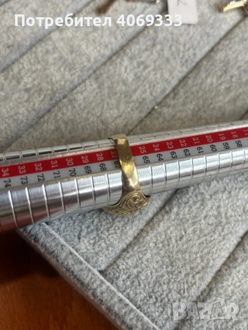 Златен пръстен с монета 11.1 гр 14к