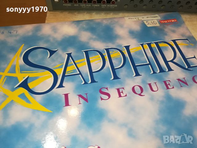 SAPPHIRE-ПЛОЧА ВНОС ENGLAND 2804241010, снимка 2 - Грамофонни плочи - 45490865