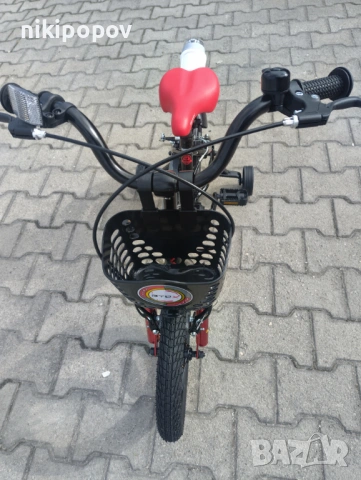 BYOX Велосипед 14" ROBO черен, снимка 11 - Велосипеди - 53534504