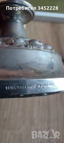 свещник посребрен за ценители , снимка 7 - Декорация за дома - 51703532