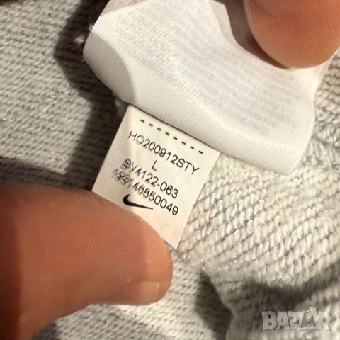 Дамско горнище Nike Sportswear Essentials Fleece | L размер, снимка 5 - Суичъри - 52635282