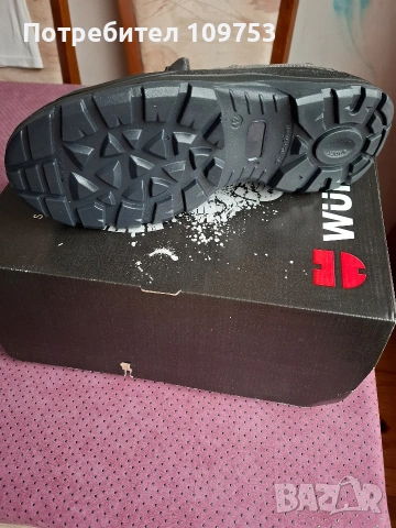 Нови обувки Wurth Triton Wind S1P, No:42, снимка 4 - Други - 54050227