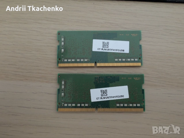 16GB (2x8GB) DDR4 Samsung PC4-3200AA (3200-Mhz,CL-21,1.2V), снимка 2 - RAM памет - 51438821