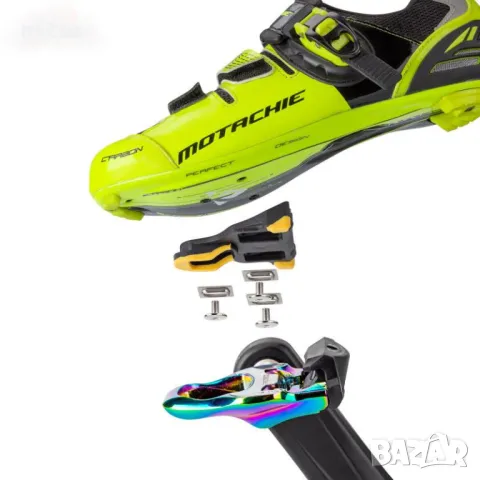 Самозаключващи педали за шосеен велосипед PROMEND Y, SPD-SL + Парчета, снимка 9 - Части за велосипеди - 50073295