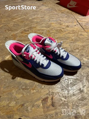 Nike Air Max 90 FlyEase 'Pink Blue' CV0526-101, снимка 8 - Дамски ежедневни обувки - 49243340