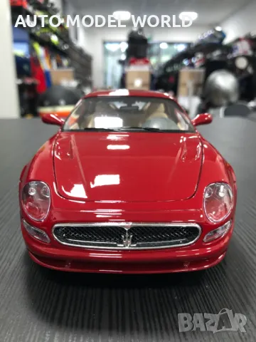 Метална колекционерска количка BBURAGO МЕСЕРАТИ 3200GT 1:18 НОВА, снимка 5 - Колекции - 47110893