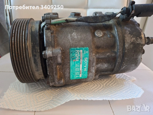 Компресор за климатик Ауди А3/С3 8Л/ Audi A3/S3 8L, снимка 2 - Части - 53723433