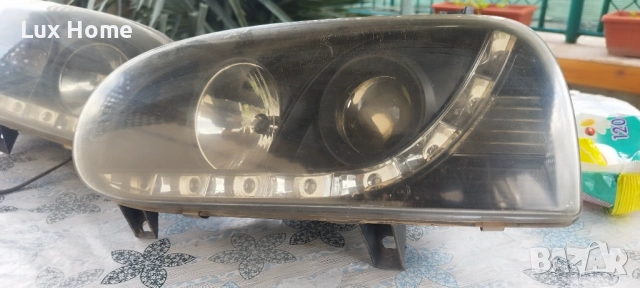 Фарове с лупи за Голф 3, снимка 2 - Части - 53576045