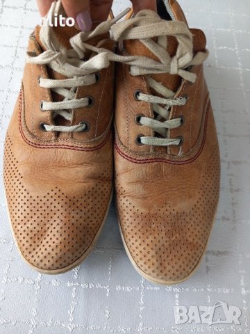 Мъжки обувки от естествена кожа № 42, снимка 3 - Ежедневни обувки - 45490872