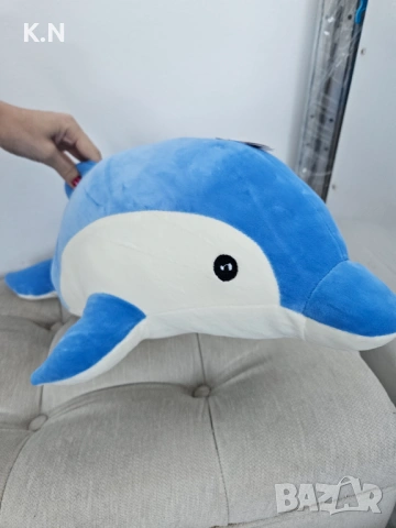 Детска играчка кит, с етикет , снимка 2 - Плюшени играчки - 54227325