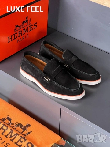 Hermes 🔹 Естествена Кожа , снимка 5 - Ежедневни обувки - 54194353