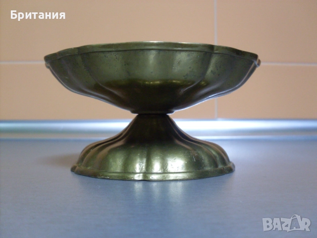 Бронзов свещник., снимка 2 - Декорация за дома - 52921623