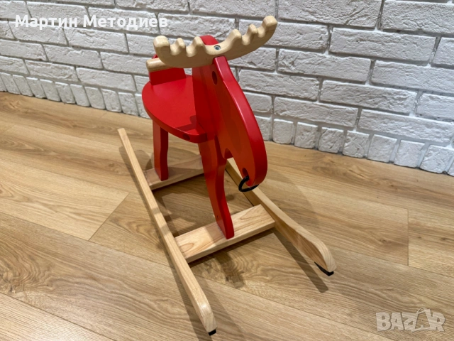 Детска настолна люлка с вид на еленче IKEA EKORRE, снимка 4 - Играчки за стая - 53601993