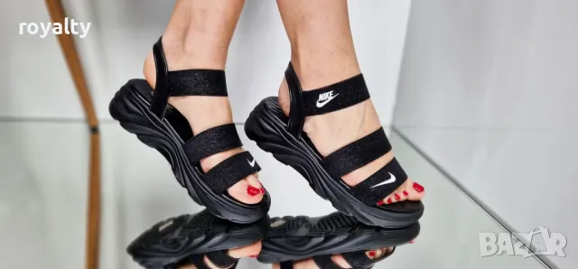 Nike черни дамски сандали , снимка 5 - Сандали - 50364847