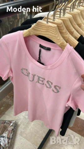 GUESS дамски тениски висок клас реплика, снимка 11 - Тениски - 53613997