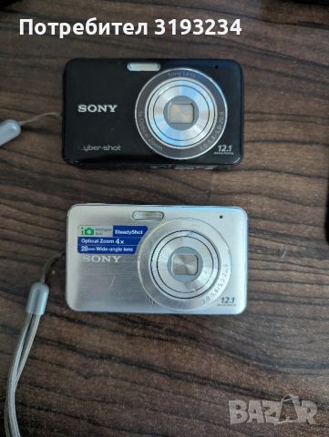 Два броя Sony Cybershot w310 за части, снимка 1 - Фотоапарати - 46087111