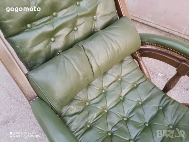 ПРОДАДЕН Стол, кресло, фотьойл, донесен от USA, LIMITED EDITIONS, OLD TEXAS CHAIR, УНИКАТ, снимка 3 - Столове - 50076891