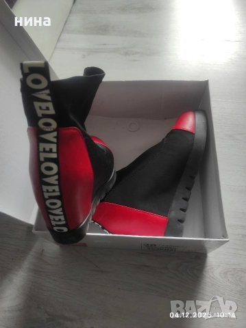 ботуши нови , снимка 3 - Дамски ботуши - 52647195