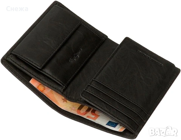 Pepe Jeans малък вертикален портфейл, снимка 4 - Портфейли, портмонета - 54181690
