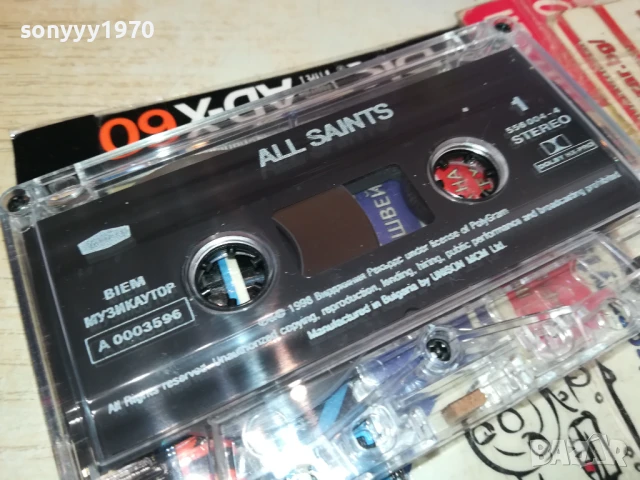 ALL SAINTS-ORIGINAL TAPE 0106251659, снимка 2 - Аудио касети - 50506139