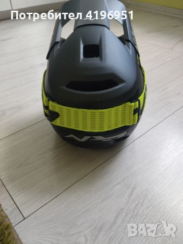 Каска за велосипед - комлект с маска/очила , снимка 2 - Други - 54124207