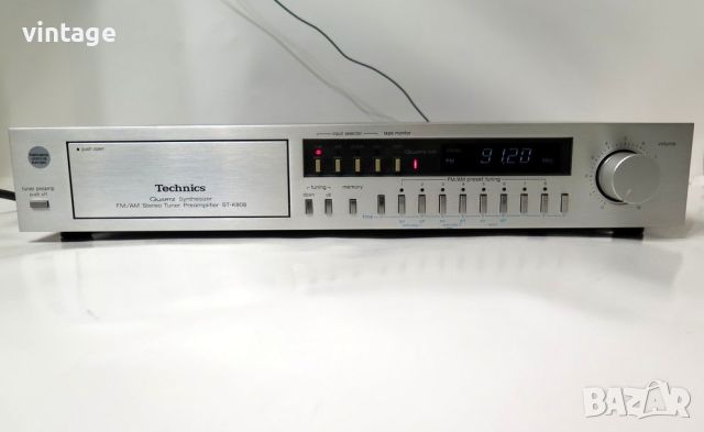 Technics ST-K808 AM/FM Stereo Tuner/ Timer/ Preamplifier, снимка 1 - Ресийвъри, усилватели, смесителни пултове - 45541504