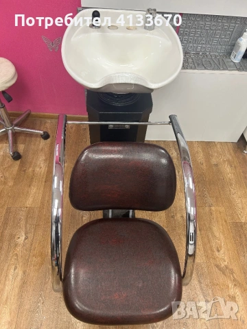 Италианска фризьорска измивна колона, снимка 2 - Фризьорски принадлежности - 54049363