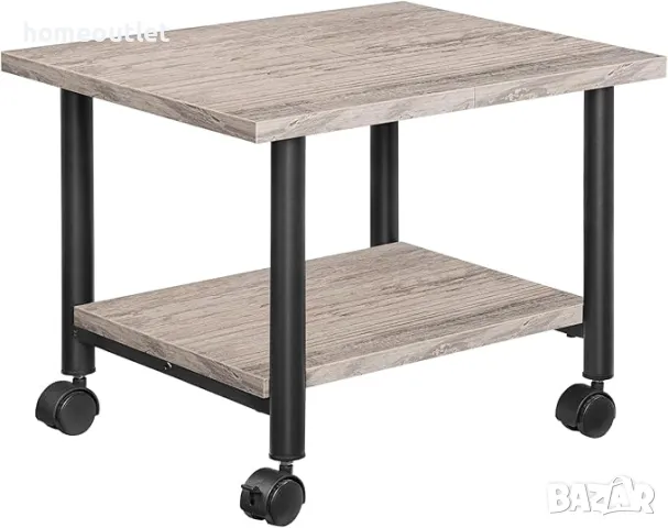 ПРОМОЦИЯ Мобилна маса за принтер с 4 колела BG02PS01, снимка 1