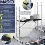 Masko® алуминиево строително скеле, снимка 2