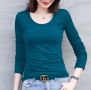 Ежедневна дамска блузка по тялото, снимка 1 - Блузи с дълъг ръкав и пуловери - 45692763