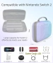 Нов кейс Калъф Nintendo Switch 2 2025 твърд EVA, водоустойчив, 20 игри слот, снимка 2
