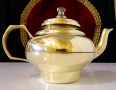 Бронзов чайник,кана за греяна ракия,греяно вино. , снимка 1