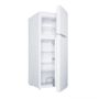 Хладилник с фризер Tesla RD1600H1, 151 Л, 123 см, Енергиен клас F, Автоматично размразяване, LED, снимка 4