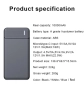 Преносима батерия Power Bank Q6 – 10000 mAh, Slim дизайн, USB-C / PD, снимка 4