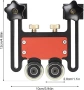 Направляващ валяк за преса циркуляр за дървообработване, направляващ валяк за преса, ролка с двоен л, снимка 3