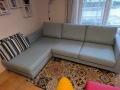 Ъглов диван+ подарък килим, снимка 1