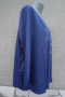 4XL Нова синя блуза със звезди от капси , снимка 6