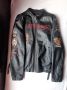 Ed Hardy motto biker leather jacket M, снимка 2