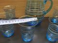 Ретро стъклени чаши с кана Чехословакия , снимка 9