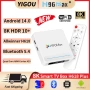 H96 Max H618 Plus Android 14.0 Allwinner H618 RAM-4GB, ROM-128GB HDR 8K Wifi6 Voice Assistant Media, снимка 2