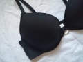 80B изчистен черен сутиен със закопчаване отпред, снимка 3