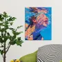 Артистичен Сюжет Момиче под Вода / Рисуване по номера, снимка 1