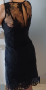 Черна официална рокля, снимка 2