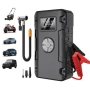 Многофункционално стартиращо устройство Jump Starter с компресор, Powerbank и LED фенер, снимка 2
