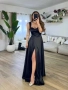 💎Дълги сатенени рокли с цепка   , снимка 6