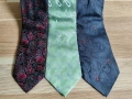 Италиански копринени вратовръзки с орнаменти 1, снимка 7